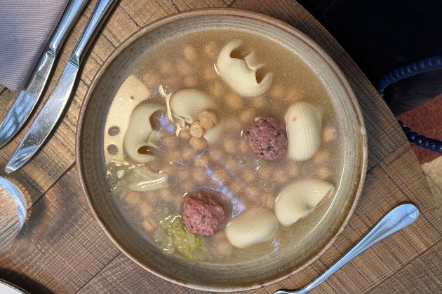 Escudilla, pelota y garbanzos / Foto: Hotel Pulitzer