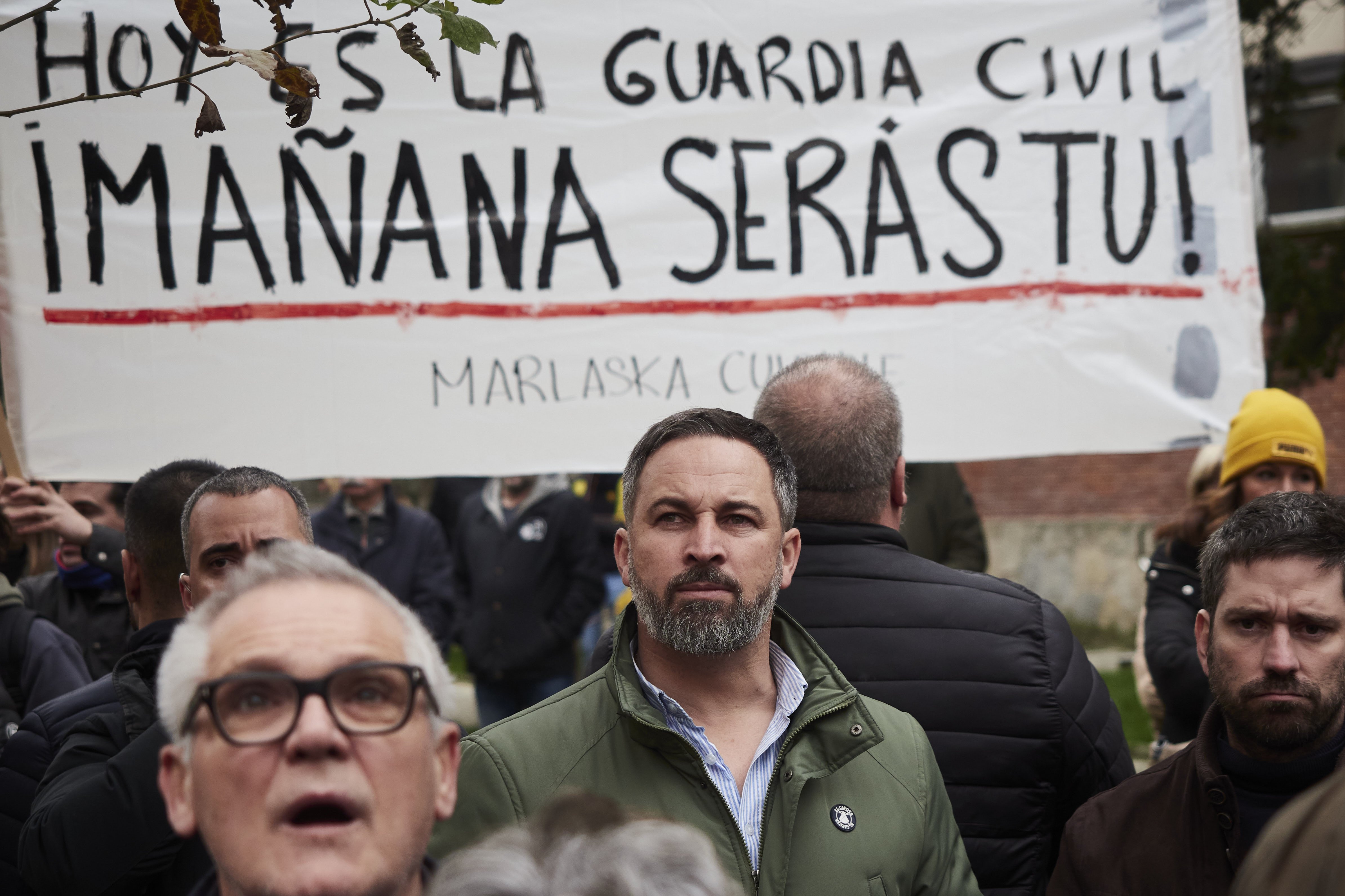 Arrimadas i Abascal, junts per defensar la Guàrdia Civil a Navarra i reclamar una moció de censura