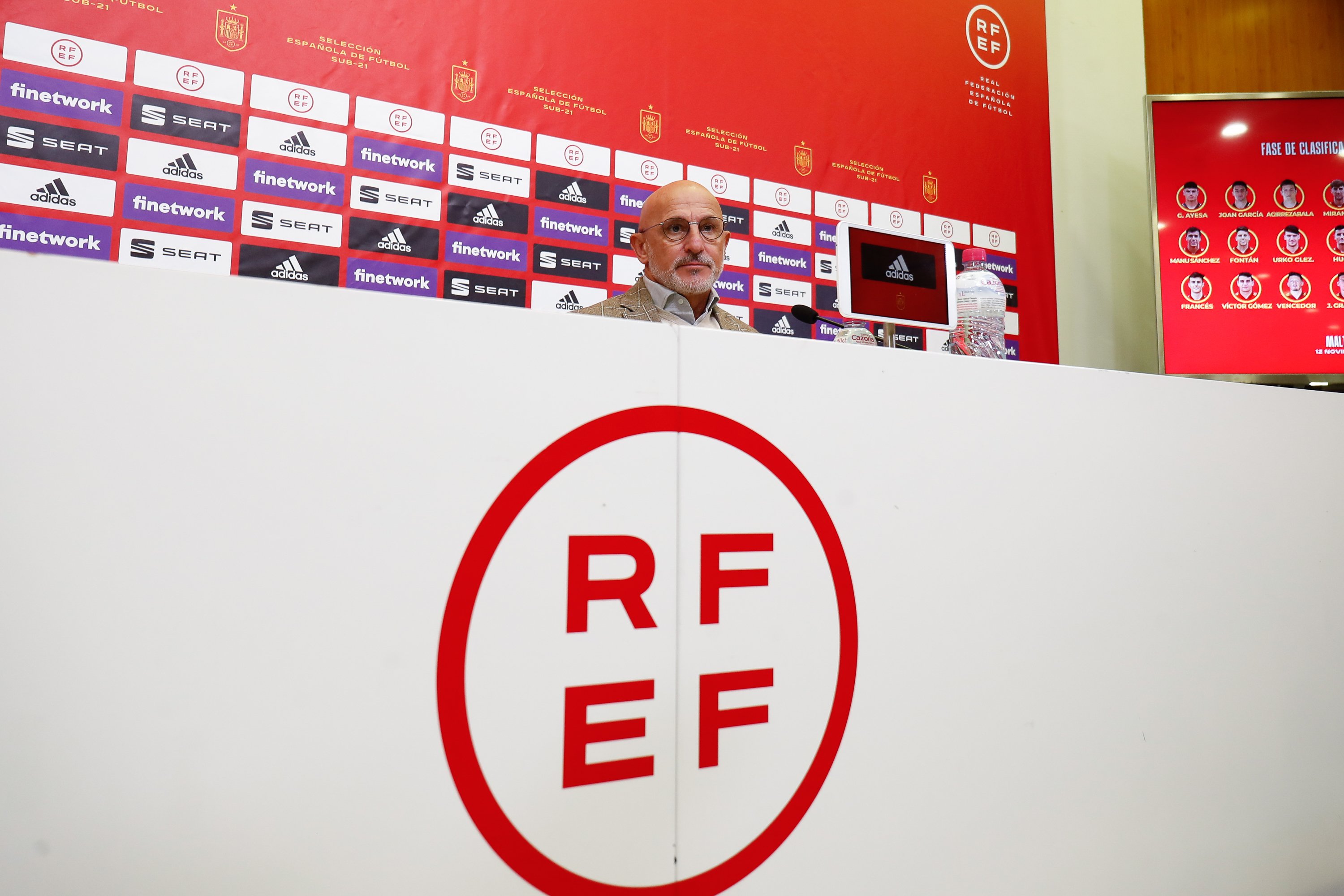 De la Fuente revoluciona la Roja amb jugadors de Segona Divisió i noms desconeguts