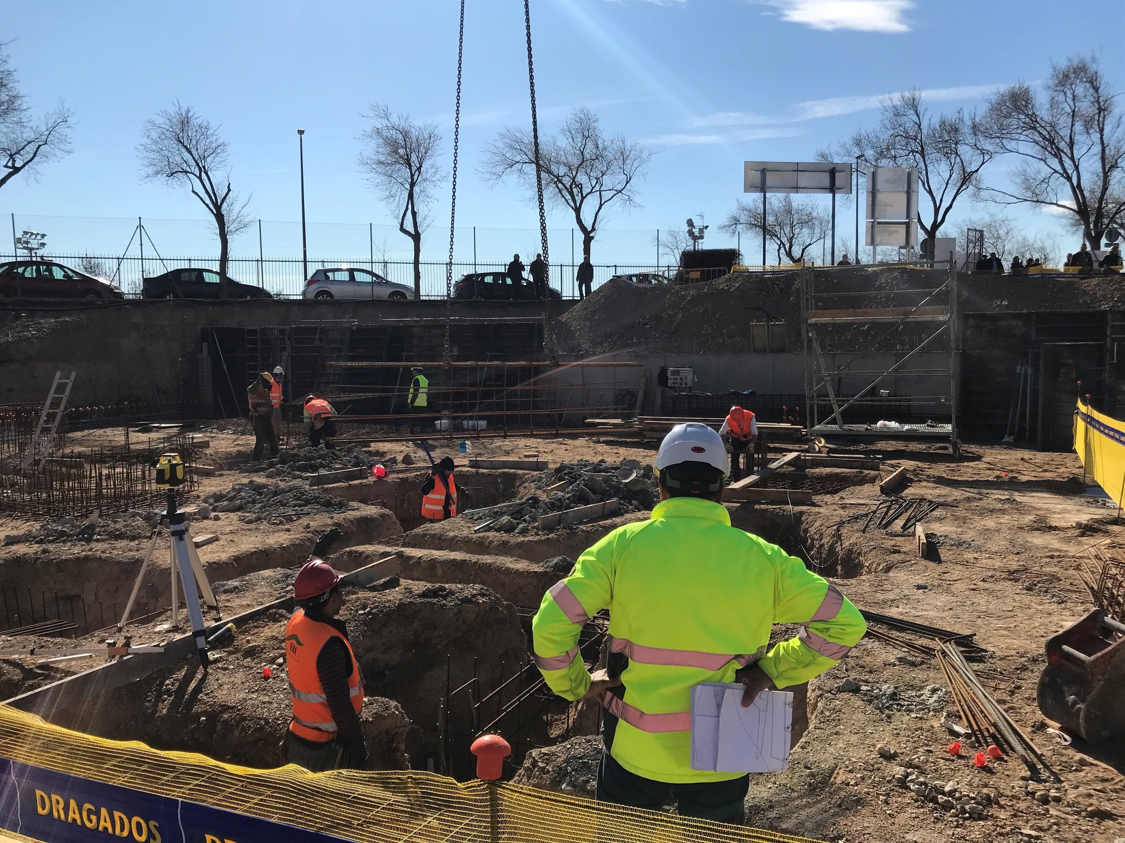 EuropaPress 1534428 operarios trabajadores obreros obra construccion zanja EuropaPress 1534428 operarios trabajadores obreros obra construccion zanja
