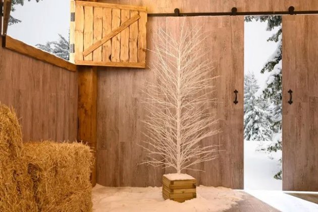 Árbol de Navidad exterior Árbol de Navidad exterior