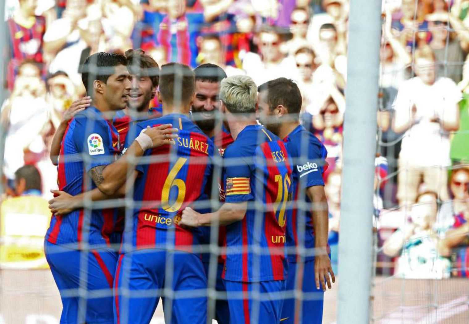 ¡Con el alma y el corazón, Barça!