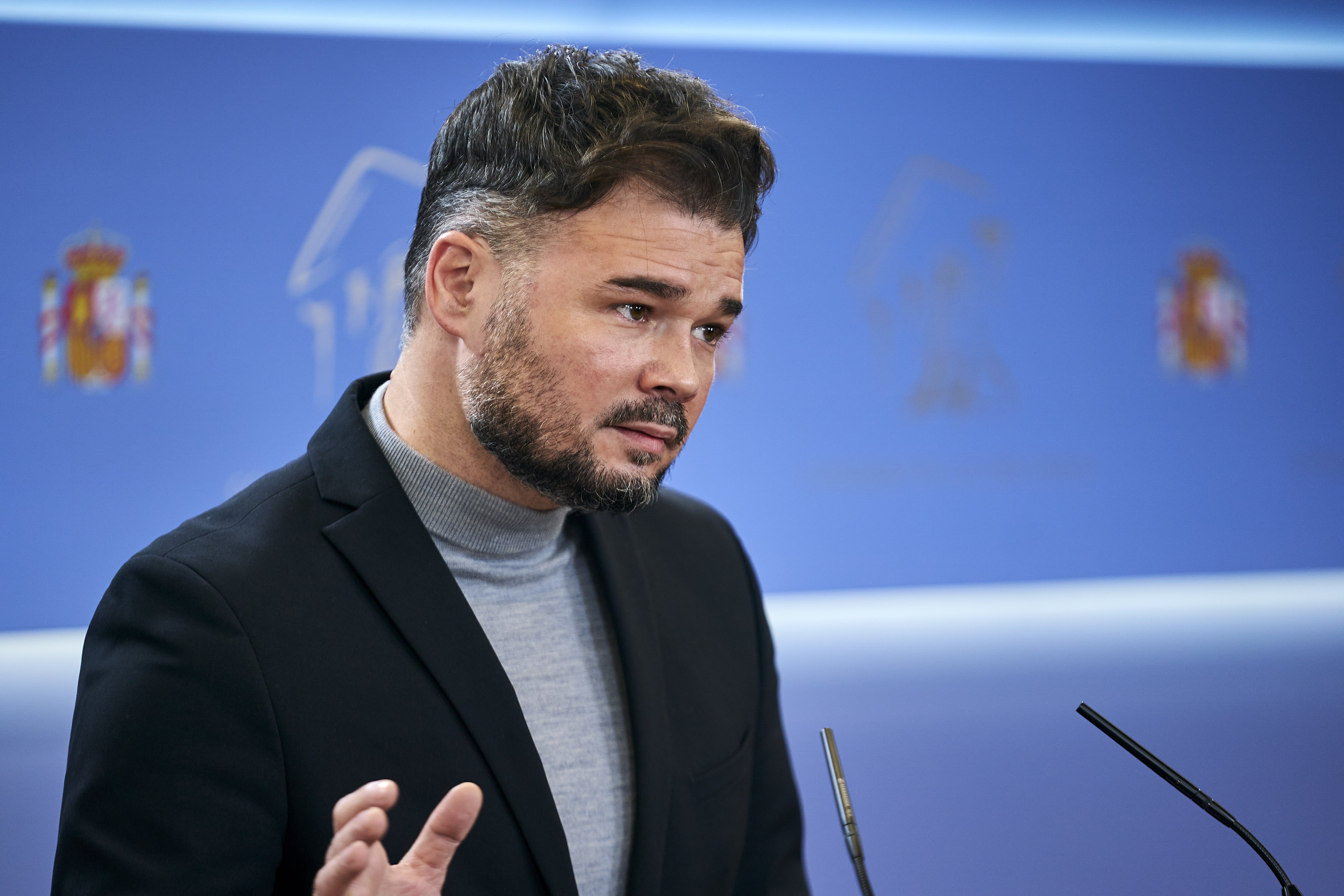 Rufián assegura que una via per resoldre un “conflicte polític” com l’1-O no és malversació