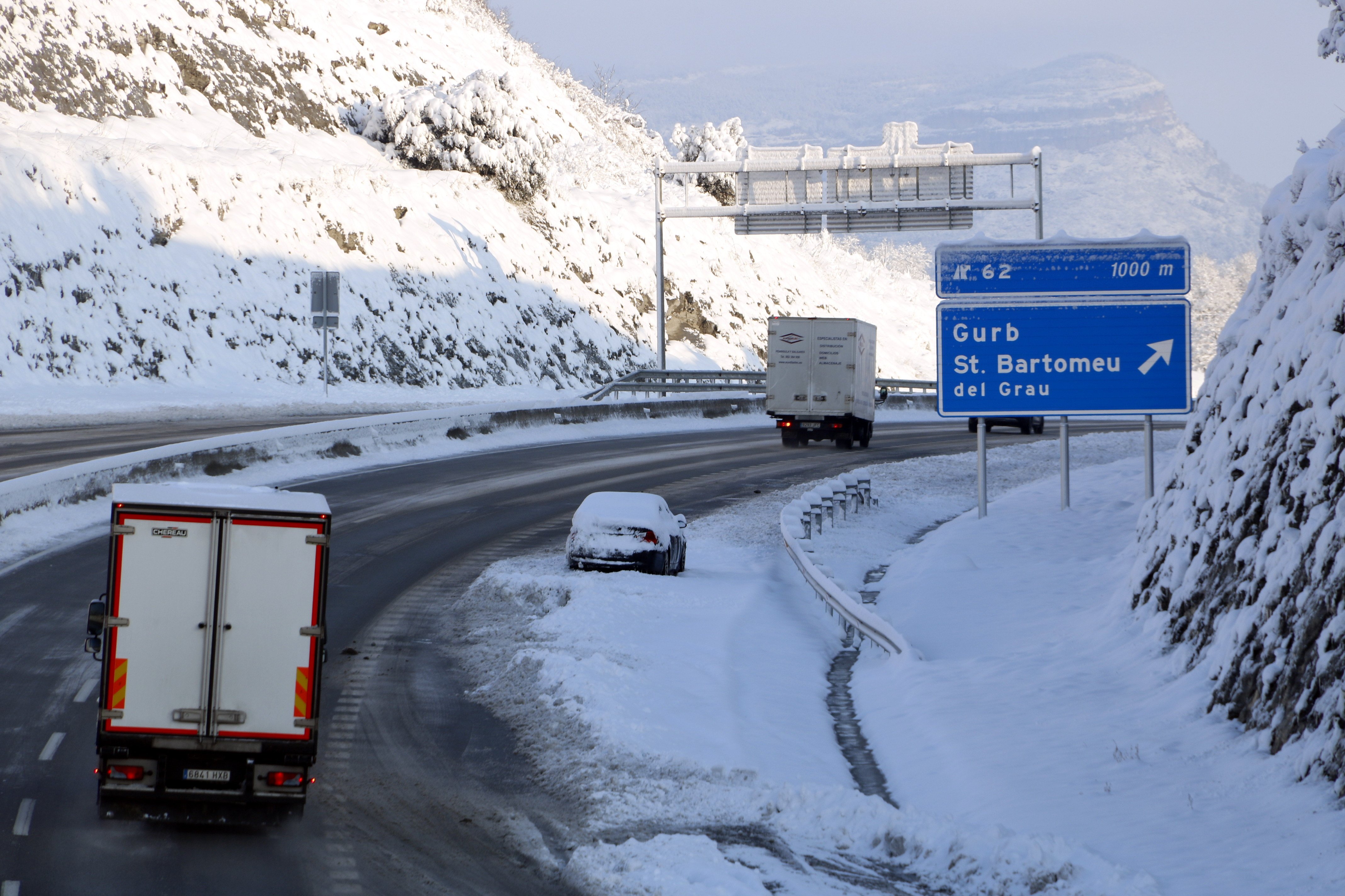 La primavera llegará con heladas y previsión de nevadas a 700 metros