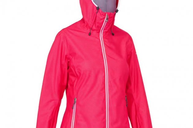 Chaqueta impermeable para mujer Sailing 100  de Tribord1