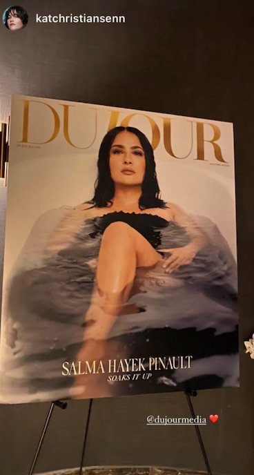 Salma Hayek Dojour portada Instagram Salma Hayek Dojour portada Instagram
