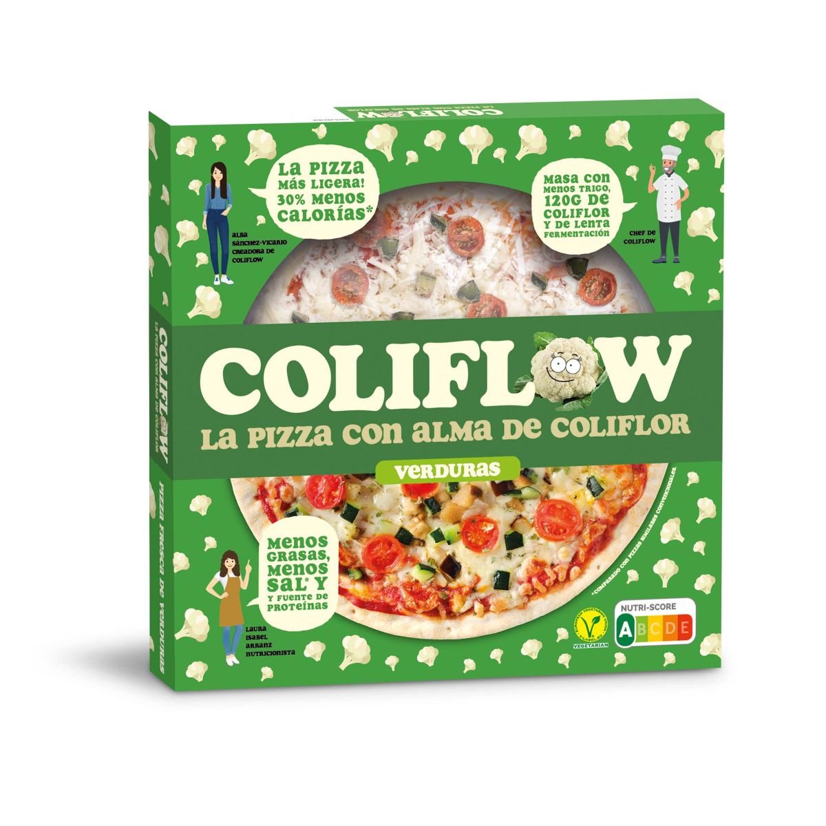 Coliflow y Glovo se alían para llevar a domicilio las pizzas en Barcelona, Madrid y Valecia