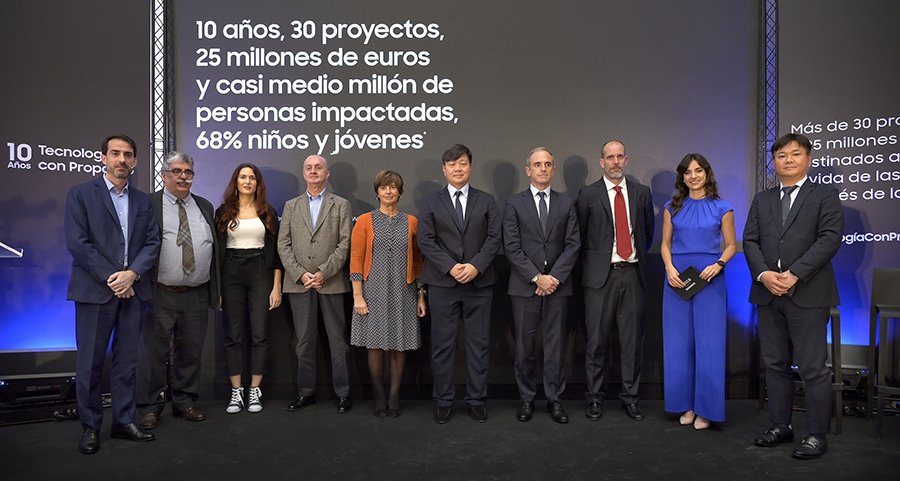 El programa 'Tecnologia amb propòsit' de Samsung compleix deu anys