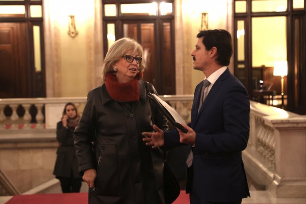 Irene Rigau acte 90 anys Parlament   Montse Giralt
