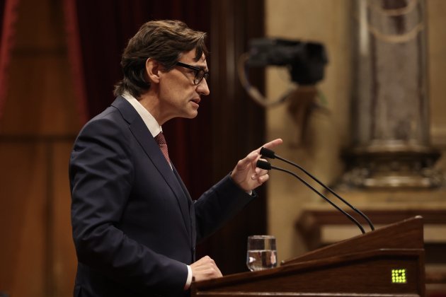 Salvador Illa psc 90 anys parlament / Montse Giralt
