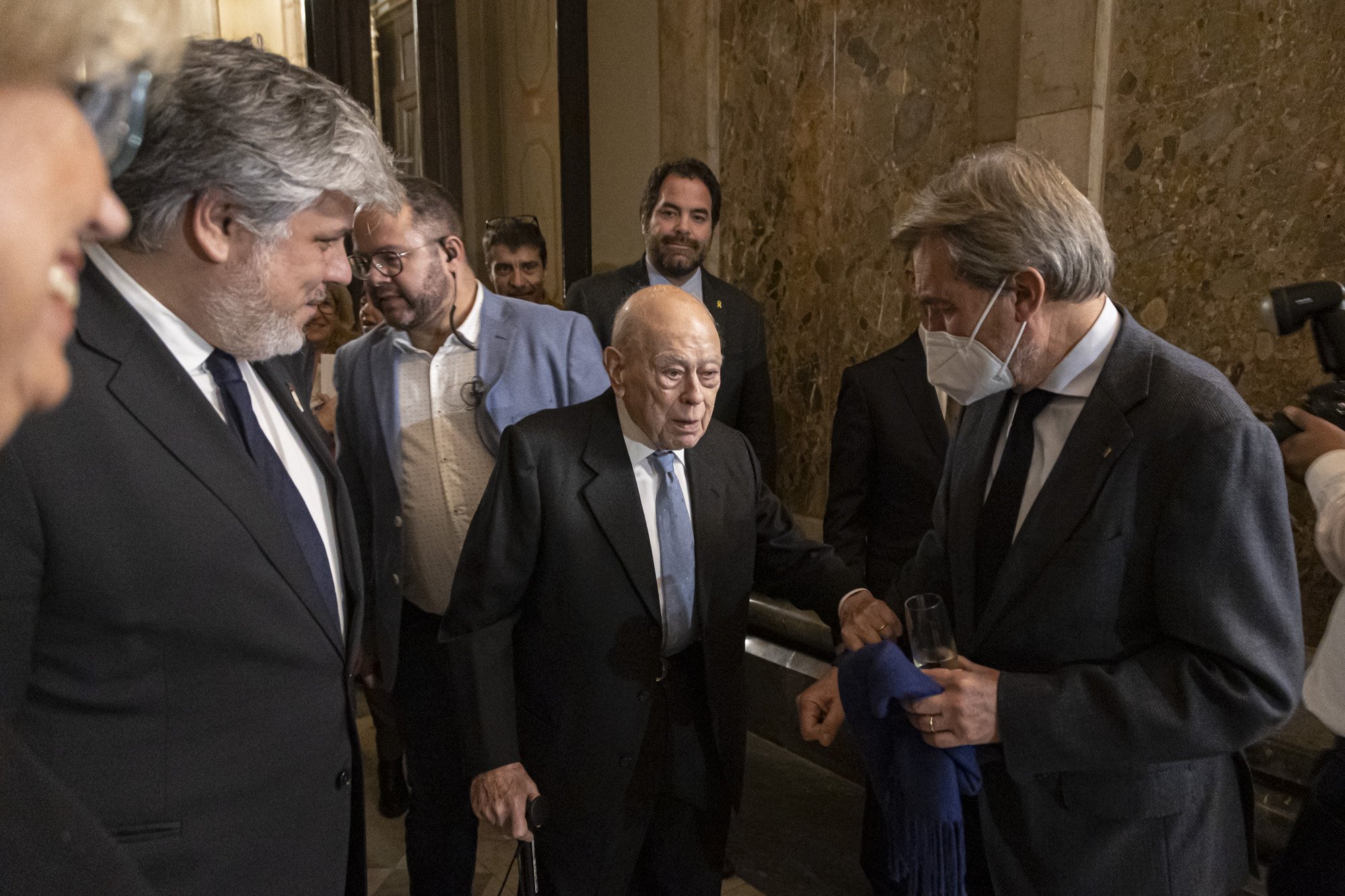 El Parlament celebra 90 años con Pujol, Mas y Montilla