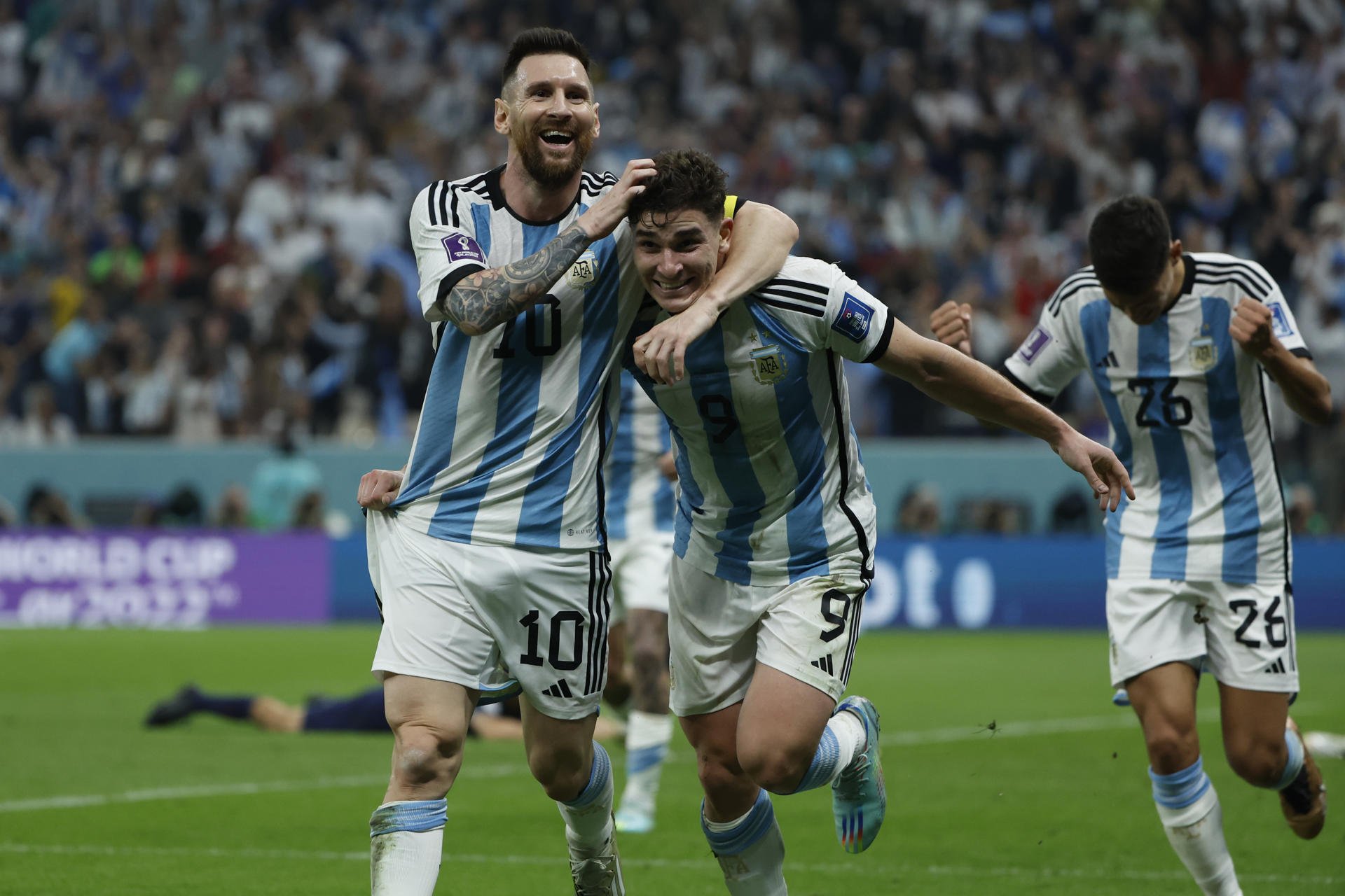 L'Argentina de Messi tomba Croàcia i jugarà la final del Mundial de Qatar (3-0)