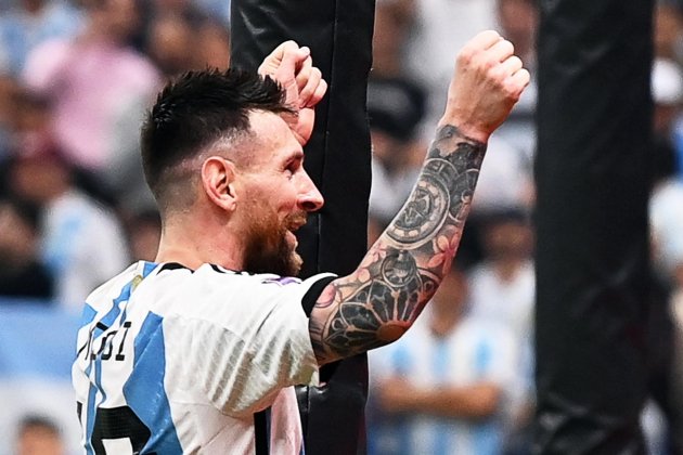 Leo Messi celebra gol Argentina Mundial Qatar / Foto: EFE Leo Messi celebra gol Argentina Mundial Qatar / Foto: EFE