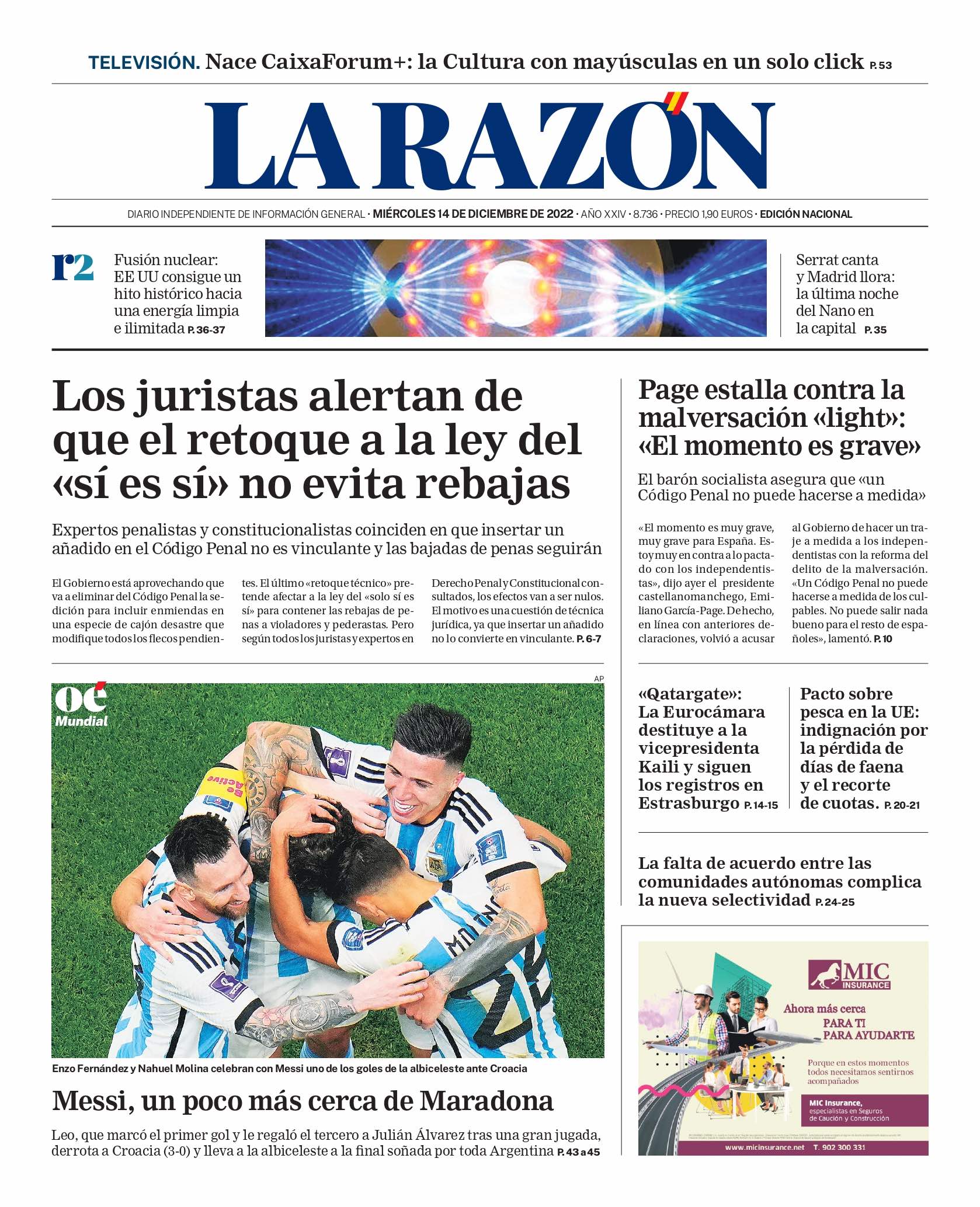 La Razón La Razón