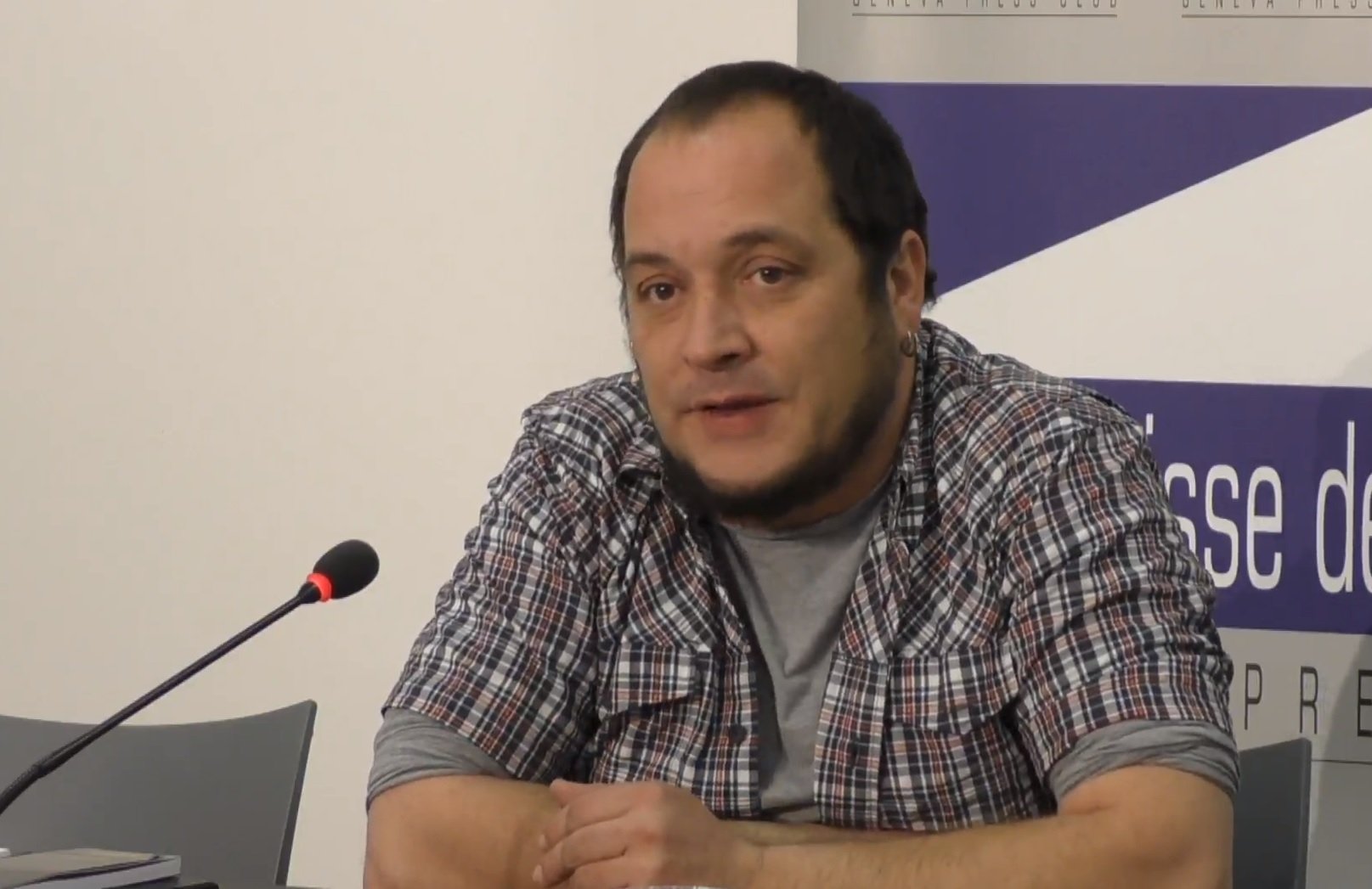 David Fernàndez, en Ginebra: "El Estado manipula lo que pasa en Catalunya"
