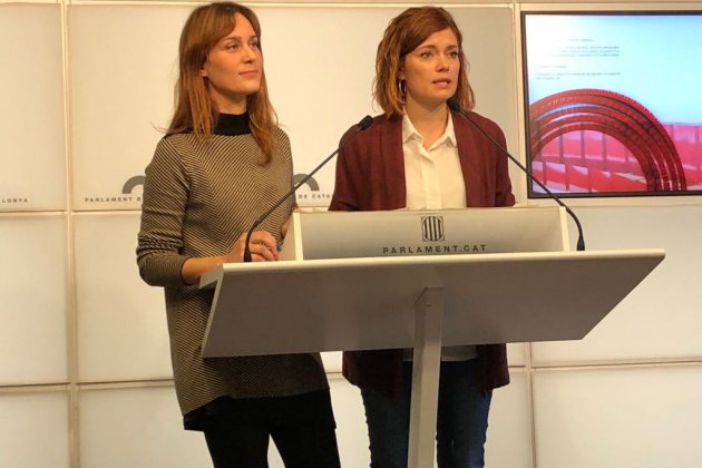 Elisenda Alamany Jéssica Albiach Parlament ML Elisenda Alamany Jéssica Albiach Parlament ML