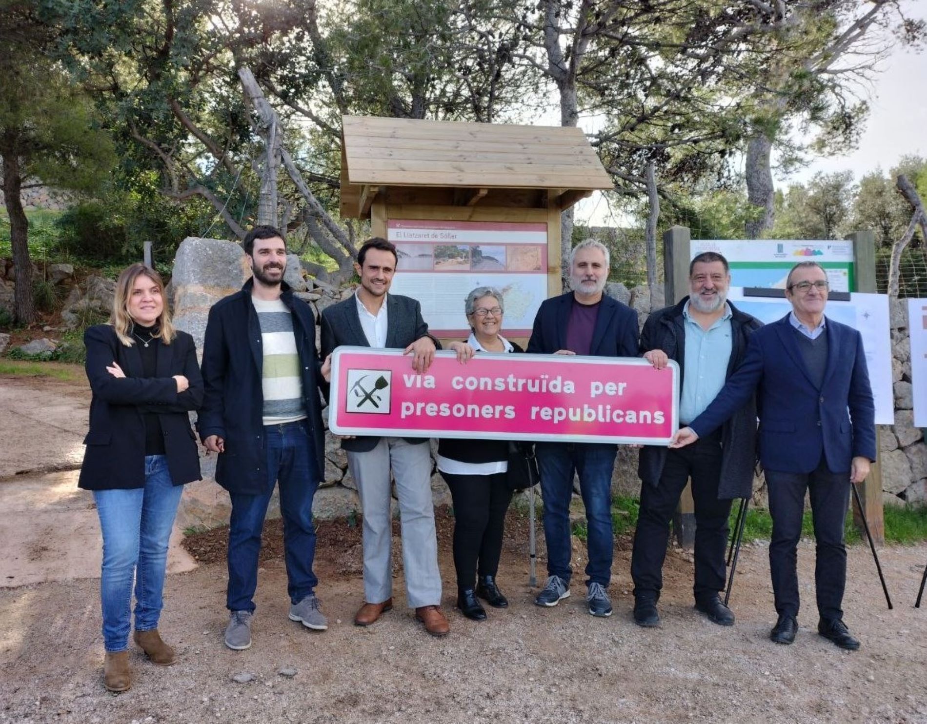 Mallorca senyalitzar carreteres presoners franquisme / Consell de Mallorca