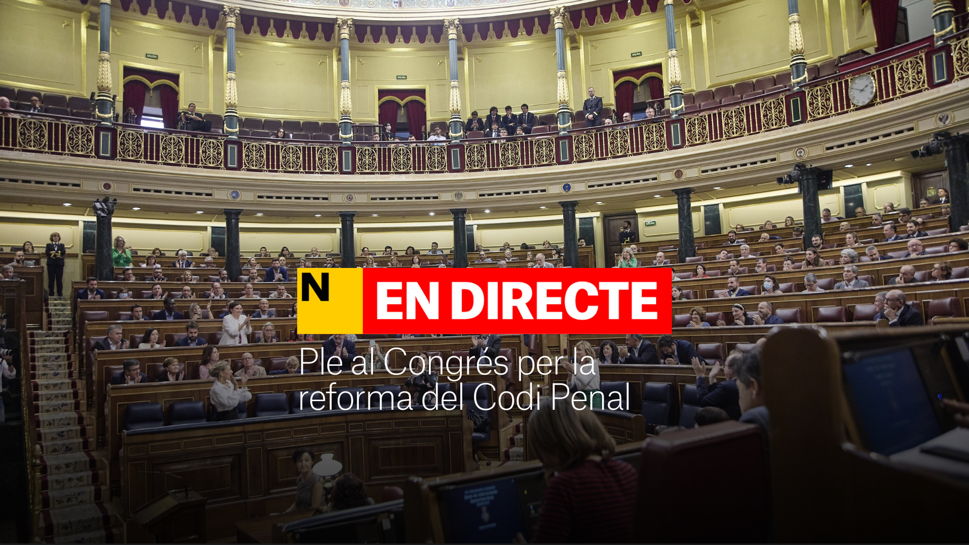 La reforma de la sedición, la malversación y los relevos en el TC, en el pleno del Congreso | DIRECTO