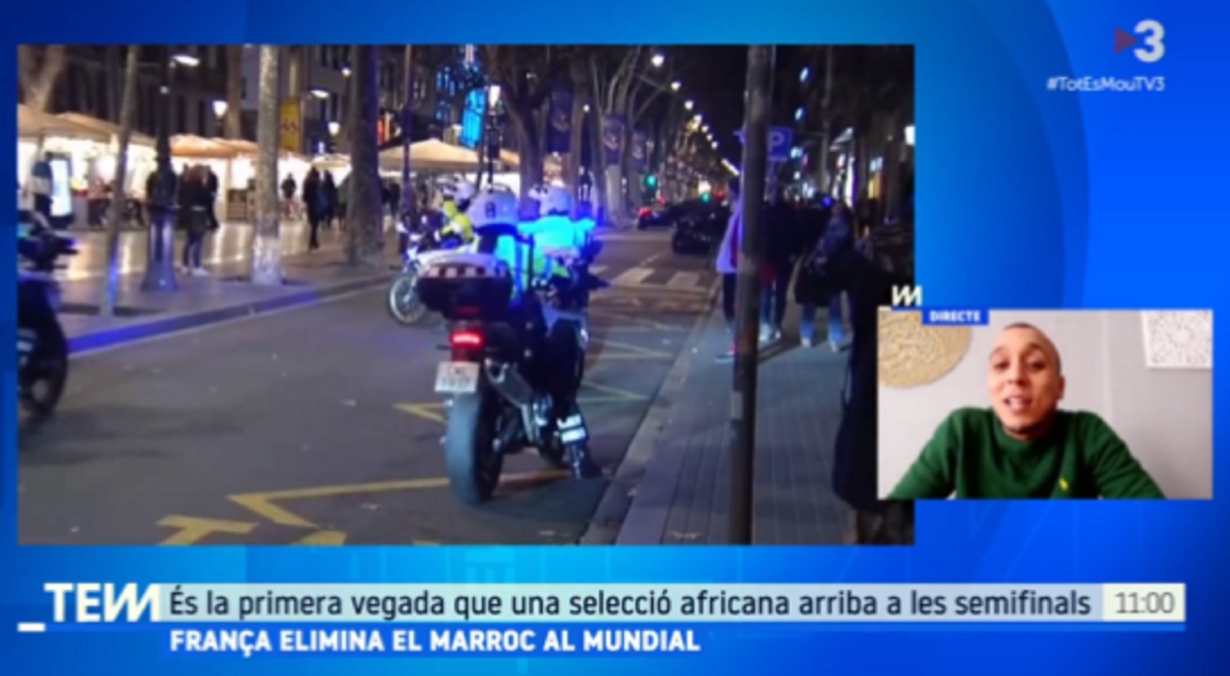 Youssef, avui al TEM Youssef, avui al TEM