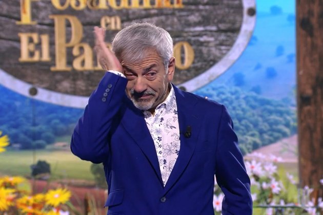 Carlos Sobera llora Telecinco Carlos Sobera llora Telecinco