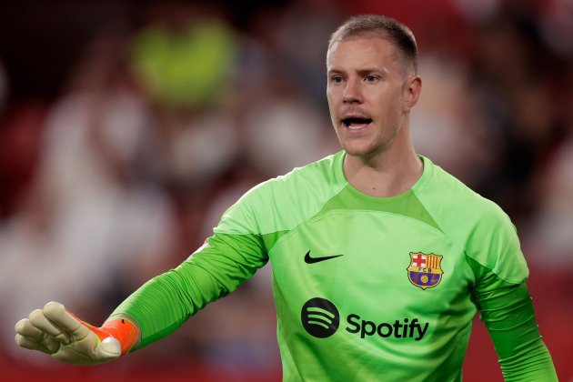 Ter Stegen empelt de cabells FCB Ter Stegen empelt de cabells FCB