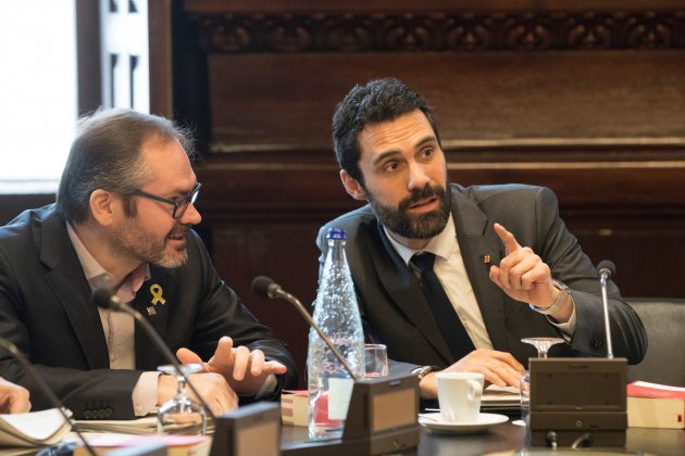 Roger Torrent Josep Costa Parlament EFE