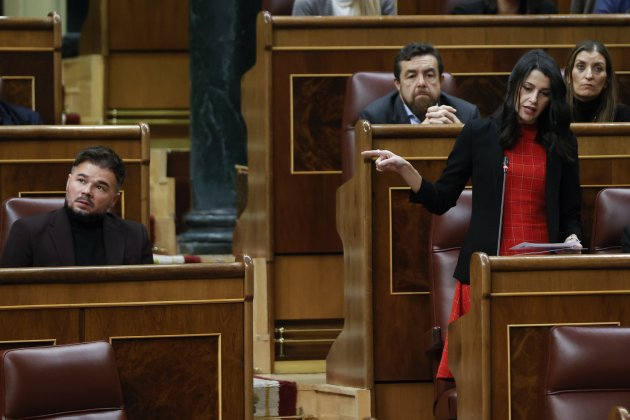 Rufián i Arrimadas en el Congreso EFE Rufián i Arrimadas en el Congreso EFE