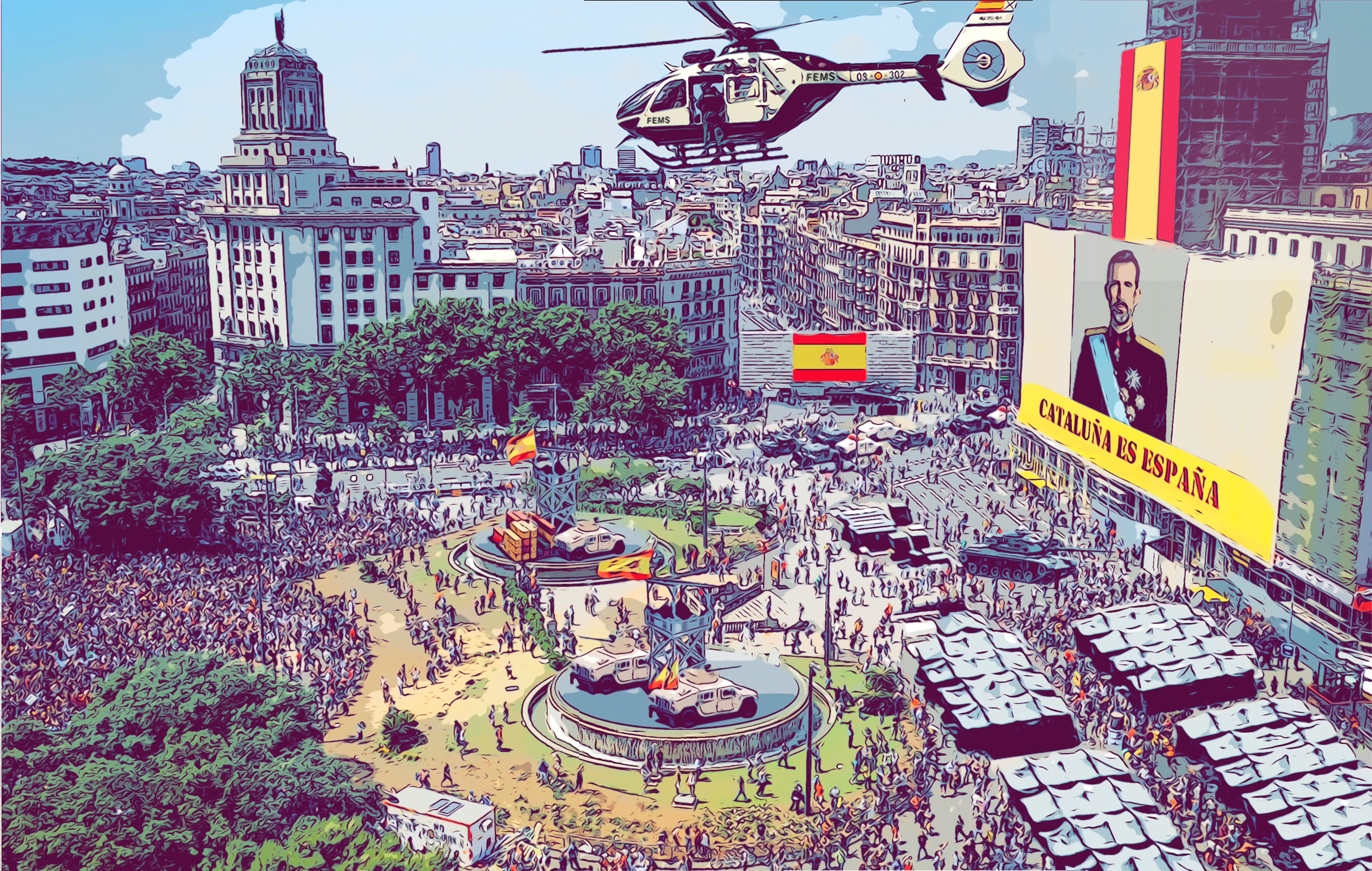 Qué pasaría en Catalunya si gana el españolismo radical