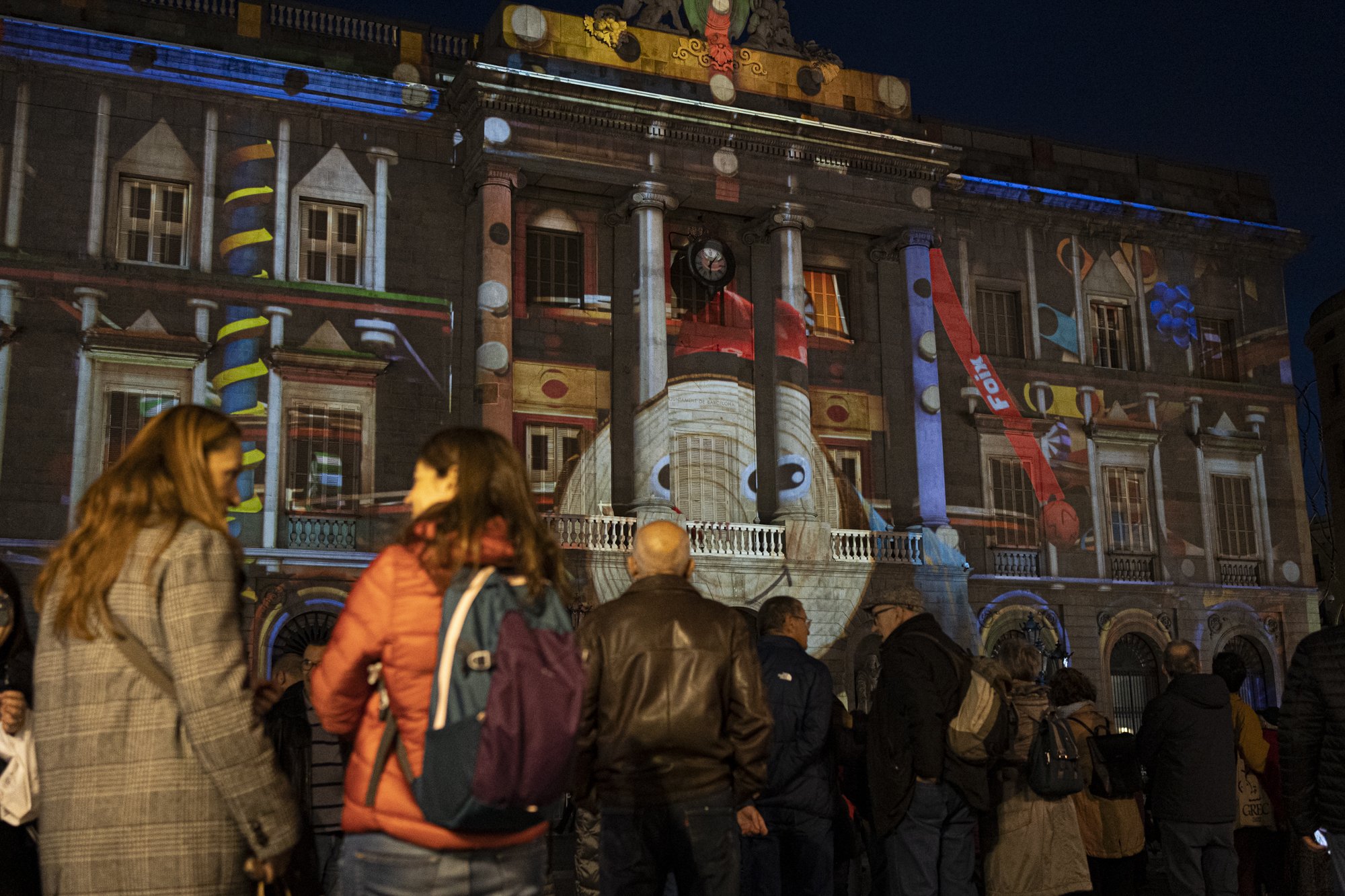 Aquestes han estat les primeres impressions del pessebre de Sant Jaume | VÍDEOS