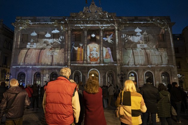 videomapping pessebre sant jaume ajuntament barcelona Irene Vilà Capafons (2)