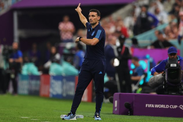 Lionel Scaloni seleccionador Argentina / Foto: EFE - Friedemann Vogel