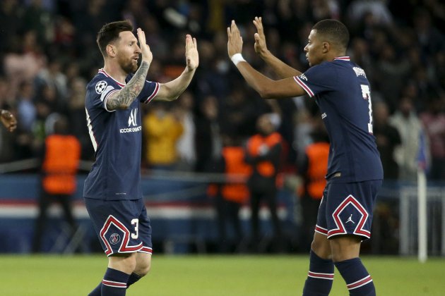 Leo Messi Mbappé PSG / Foto: Europa Press