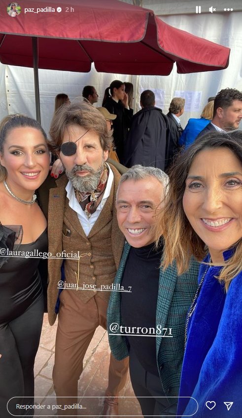 Paz Padilla cono el torero Padilla Instagram Paz Padilla cono el torero Padilla Instagram