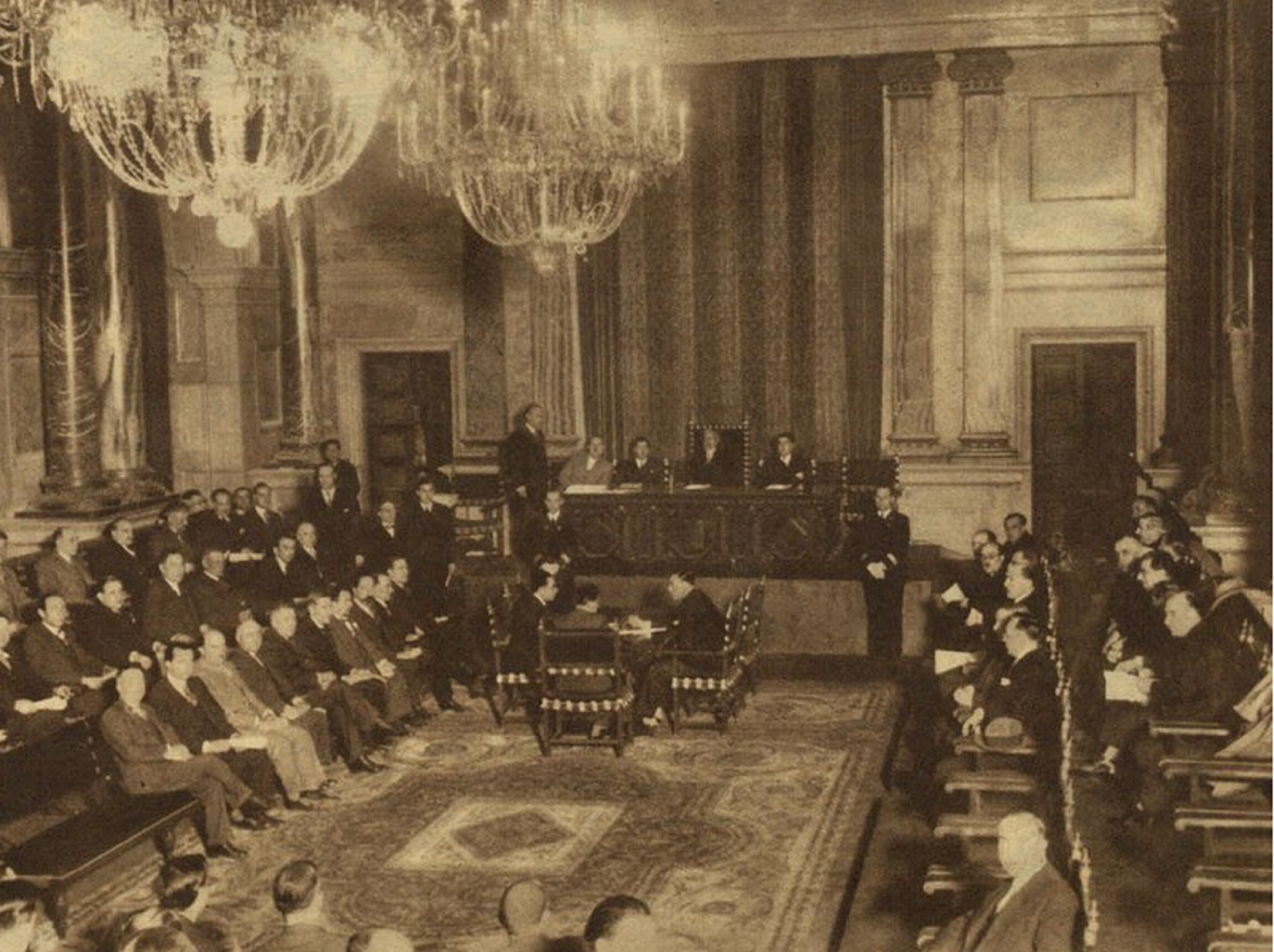 Parlament 1932: Quién era quién en la primera cámara moderna de nuestra historia