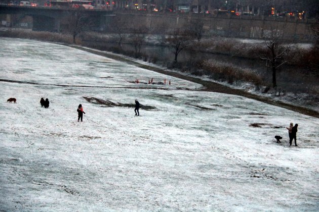 riu segre Lleida nevades ACN riu segre Lleida nevades ACN