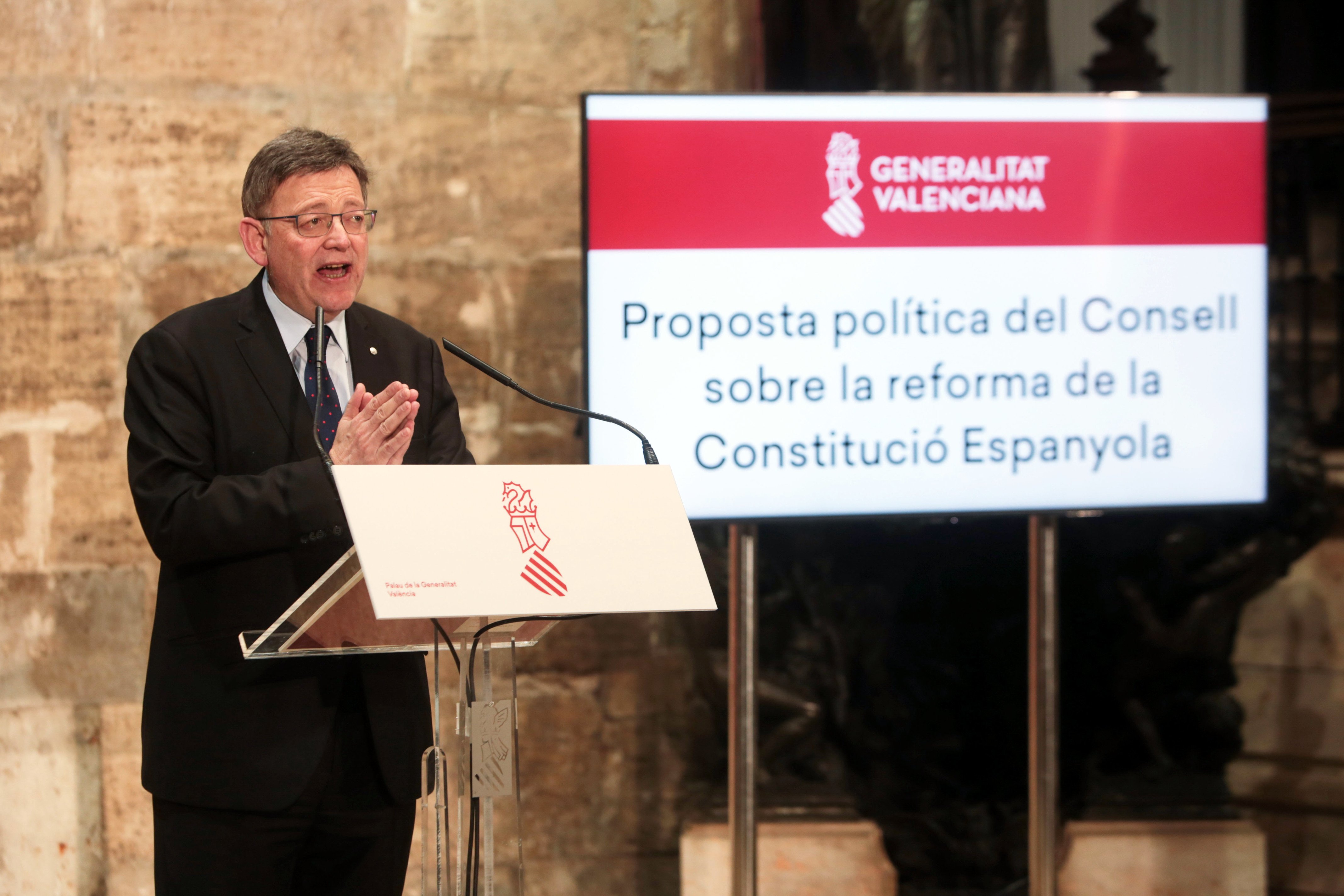 Ximo Puig promueve una reforma de la Constitución "federalizante y plurinacional"