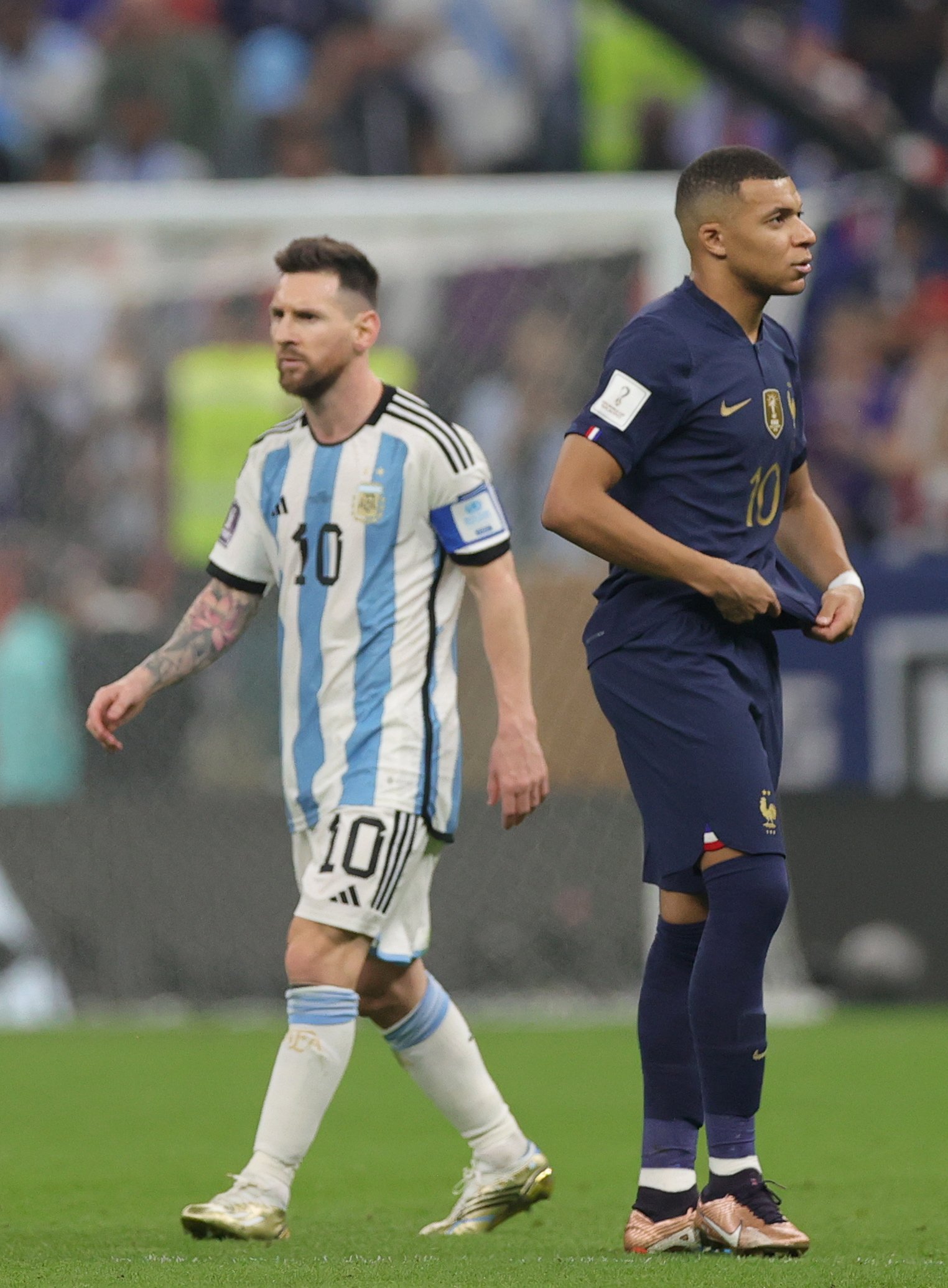 Leo Messi Kylian Mbappé Argentina Francia / Foto: EFE