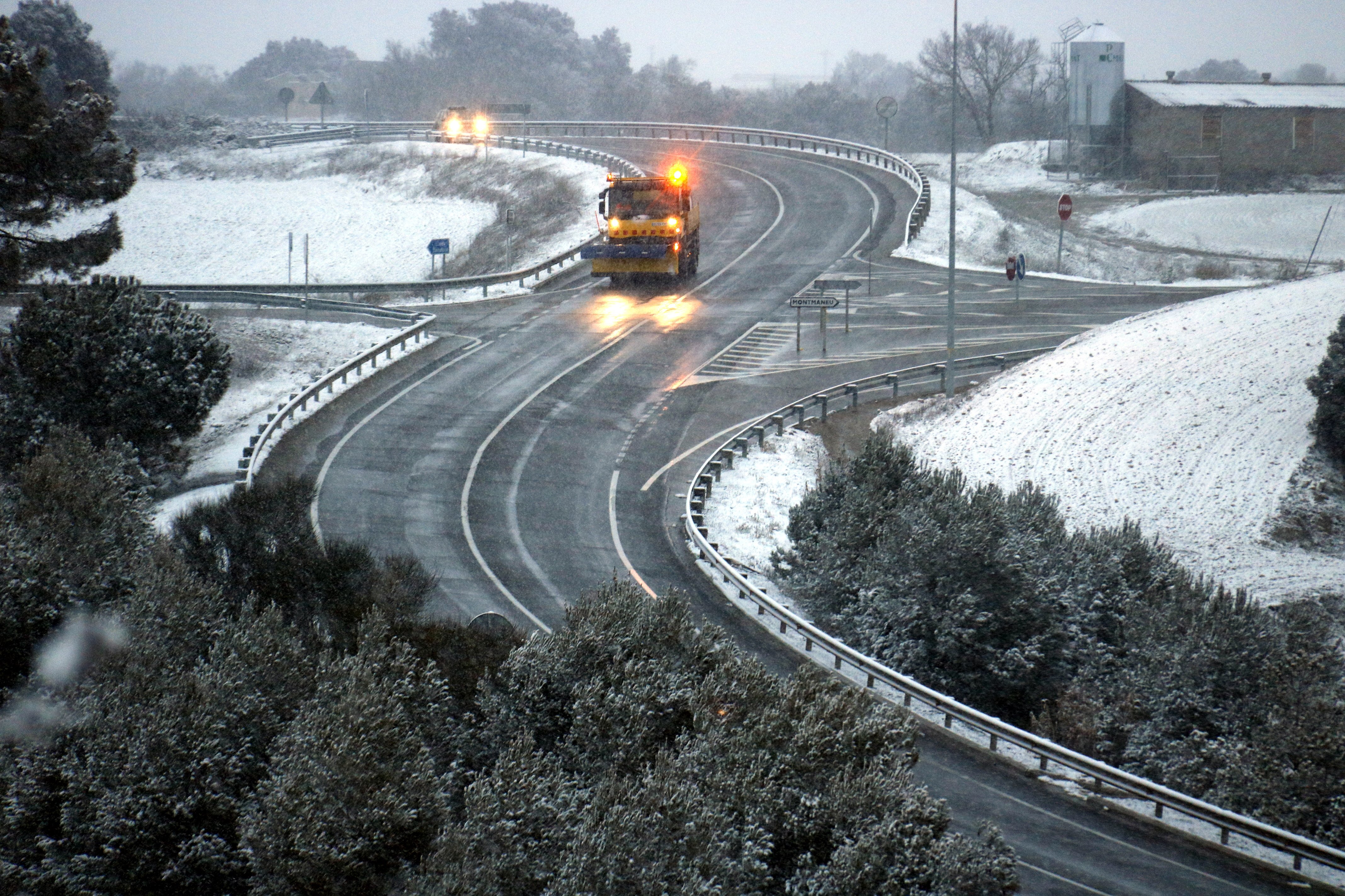 Consulta l'estat de les carreteres per la neu