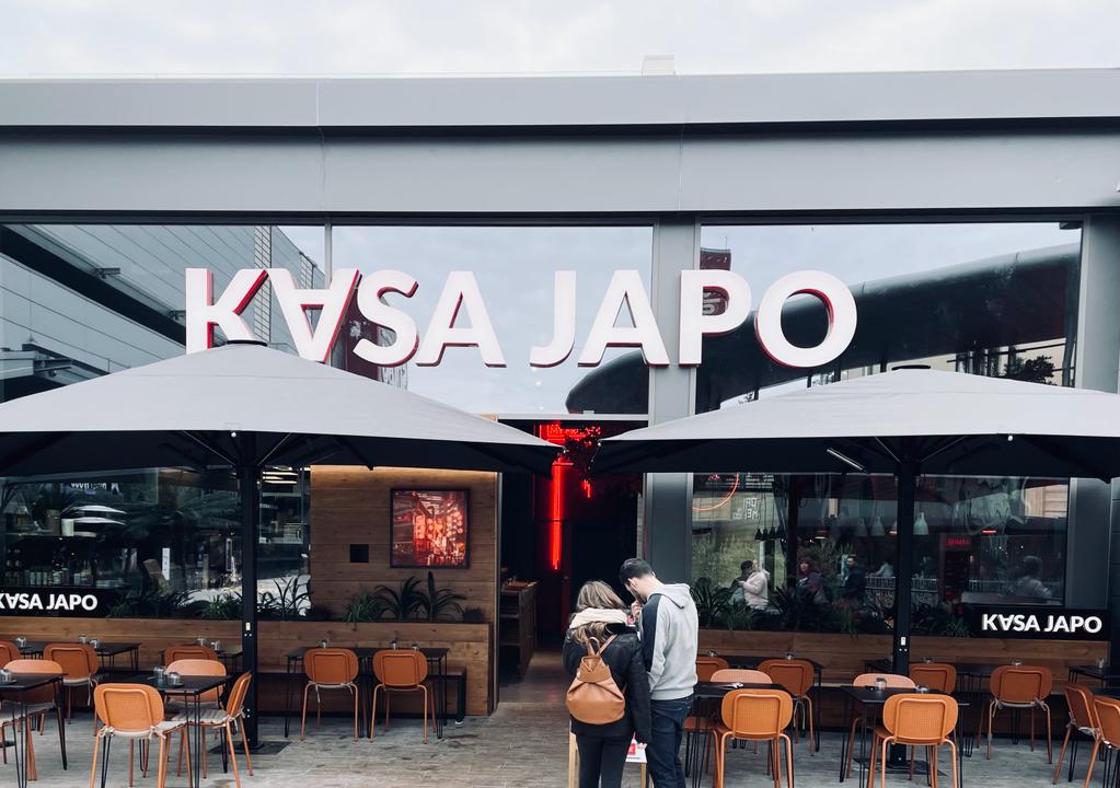 Exterior del nou restaurant Kasa Japo / Foto: Splau Exterior del nou restaurant Kasa Japo / Foto: Splau