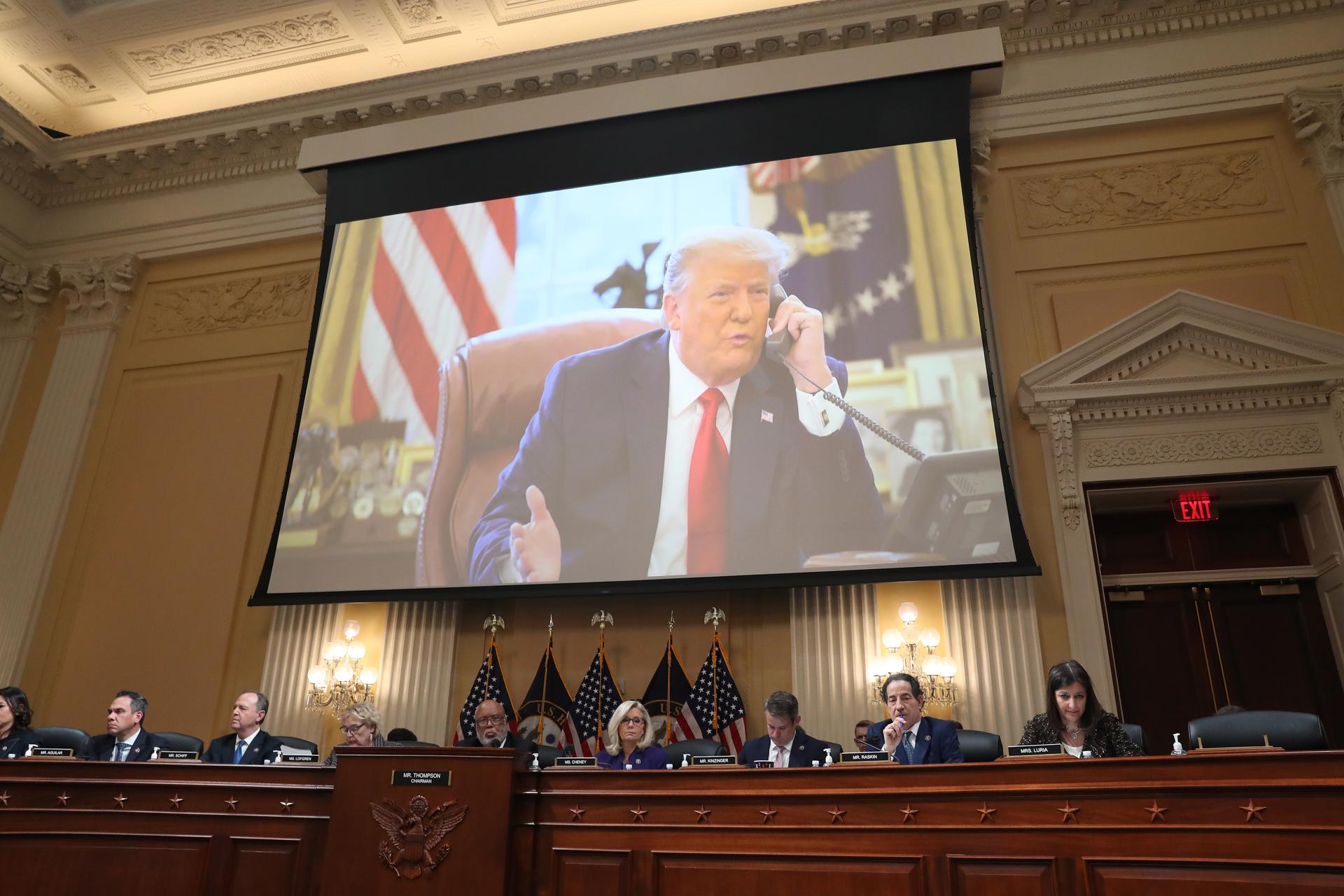 El comitè sobre l'assalt al Capitoli conclou que cal jutjar Trump per la via penal