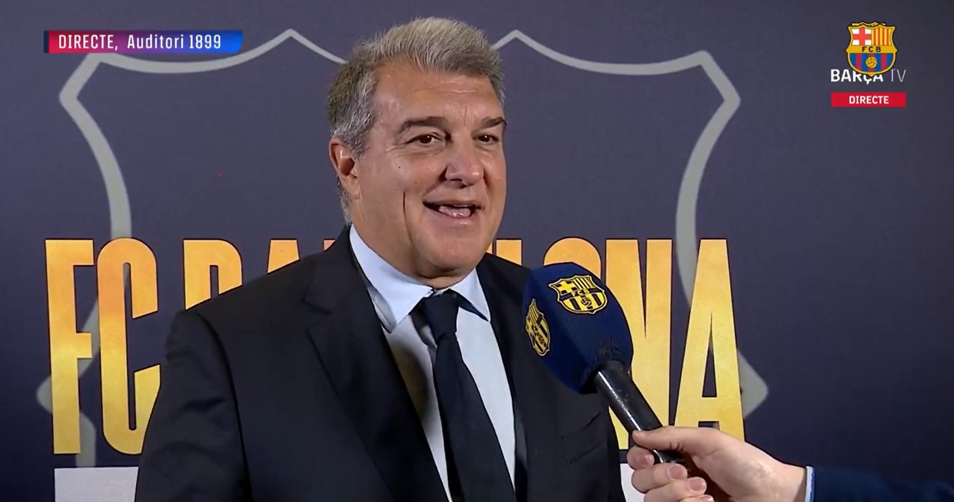 Joan Laporta felicita a Leo Messi: "Es de justicia histórica que tenga su Mundial"