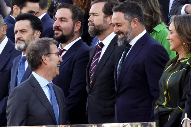 Alberto Nunez Feijoo Santiago Abascal PP Vox / Europa Press Alberto Nunez Feijoo Santiago Abascal PP Vox / Europa Press