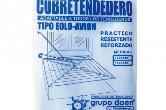 Protector para tendido de ropa de plástico