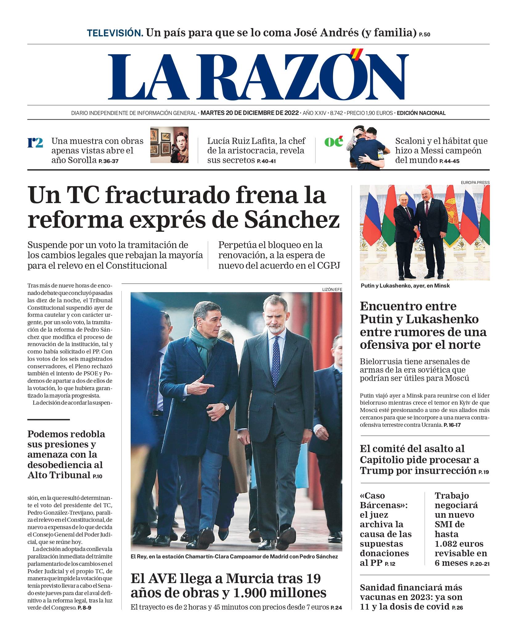 La Razón La Razón