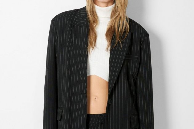 Blazer print ratlla diplomàtica Blazer print ratlla diplomàtica