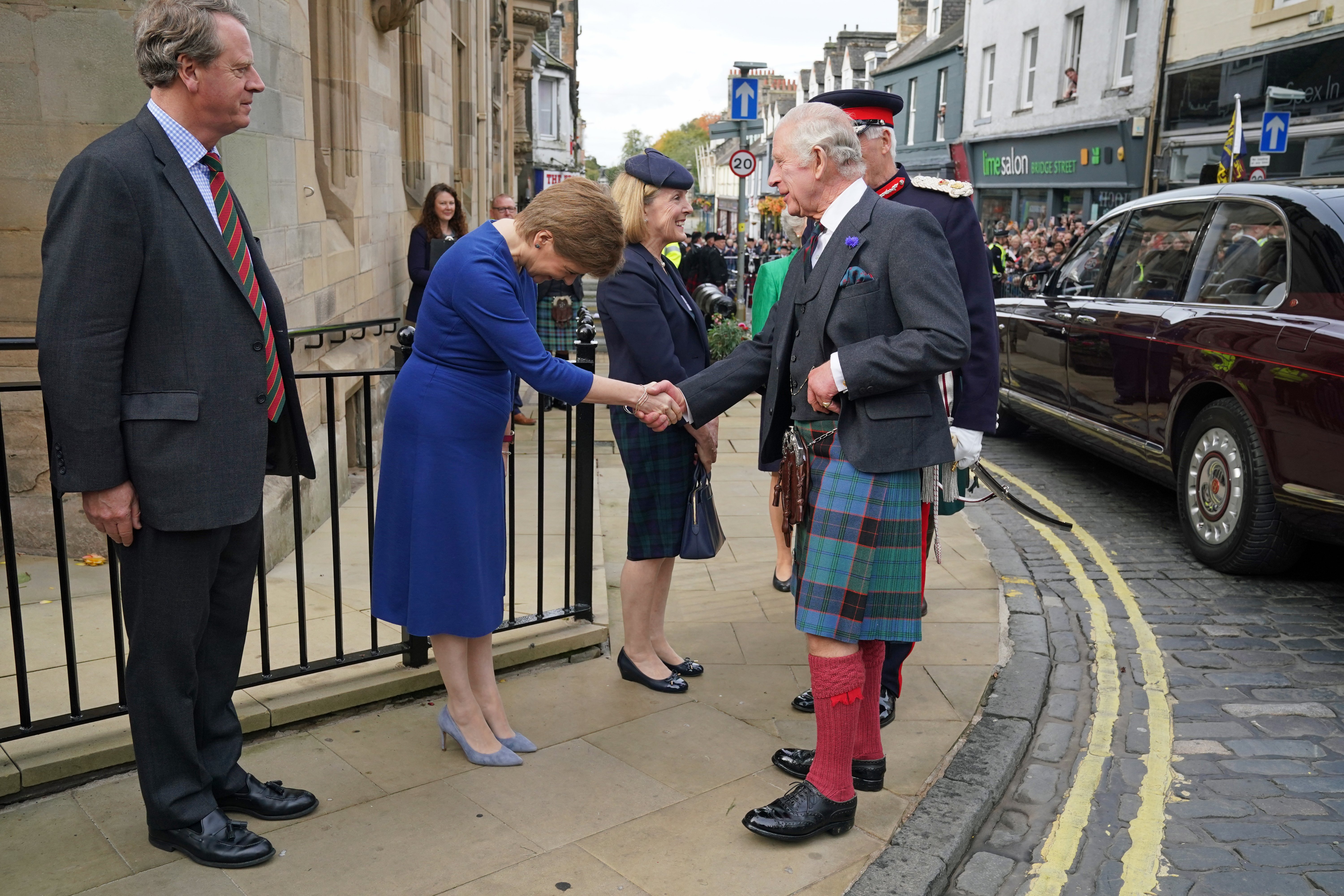 rei carles iii camilla escocia edimburg Andrew Milligan europa press rei carles iii camilla escocia edimburg Andrew Milligan europa press