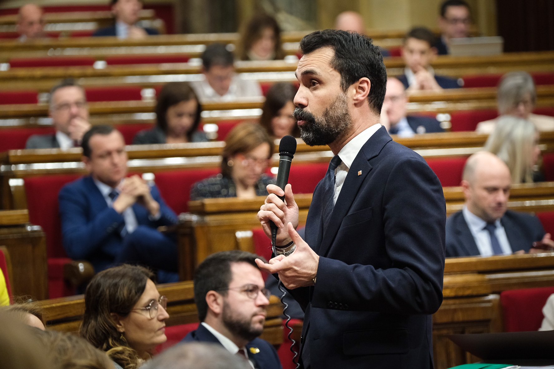 Roger Torrent queda fuera de las listas de ERC, que incorporan a los consellers Elena, Campuzano y Verge