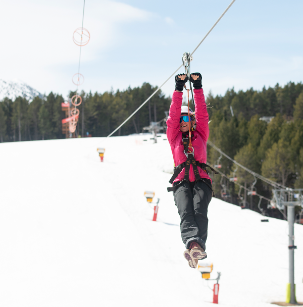 Tirolina Big Zip / Pal Arinsal Tirolina Big Zip / Pal Arinsal