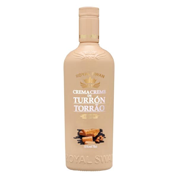 Licor crema de turrón Royal Swan Licor crema de turrón Royal Swan
