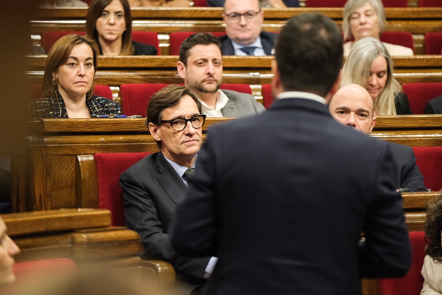 Salvador Illa desmonta el discurso de Pere Aragonès: "Sabe perfectamente que el referéndum no pasará"